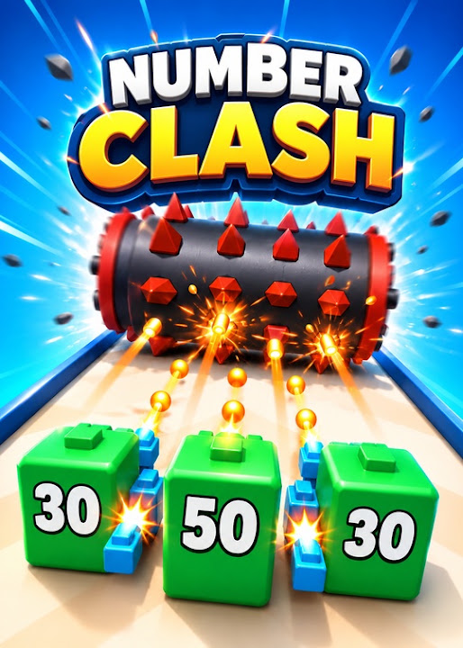 Number Clash 3D — cover art