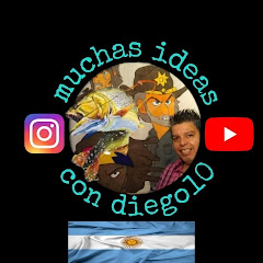 Логотип каналу Muchas ideas con Diego10