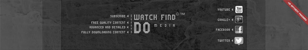 WatchFindDo Media YouTube 频道头像