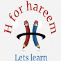 H for hareem logo
