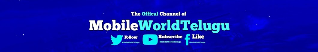 MOBILE WORLD TELUGU Avatar del canal de YouTube
