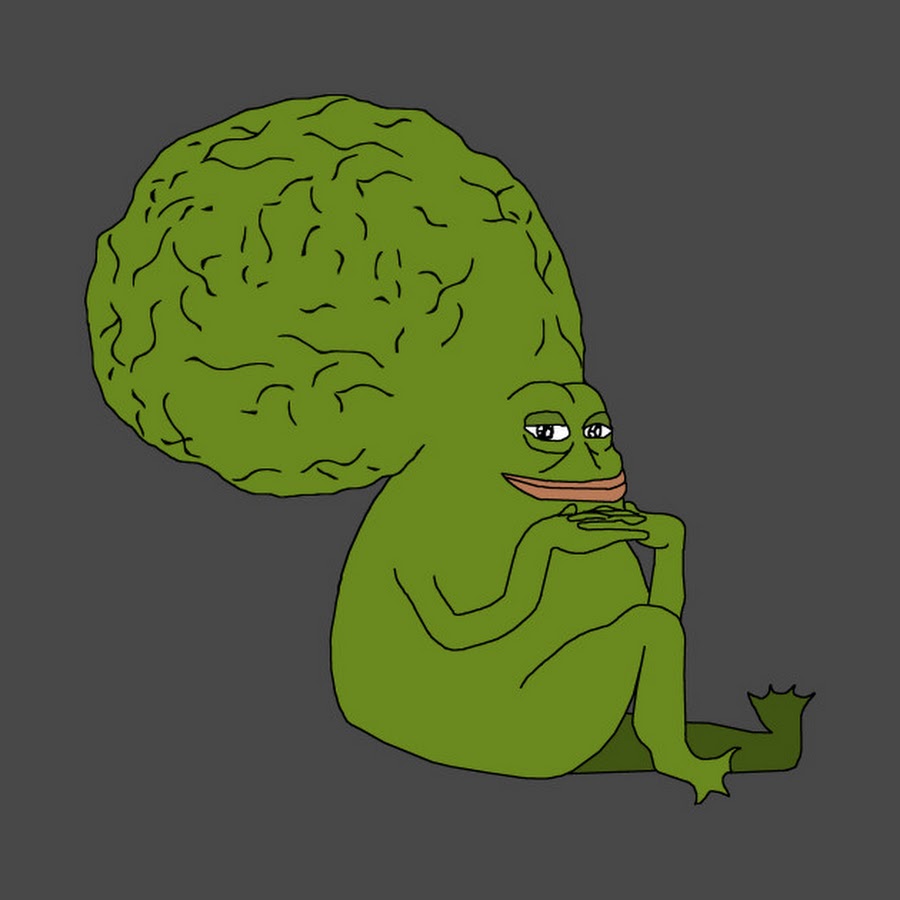 Время мозг. Биг Брейн. Биг мозг. Big Brain пикча. Pepe Frog big Brain.