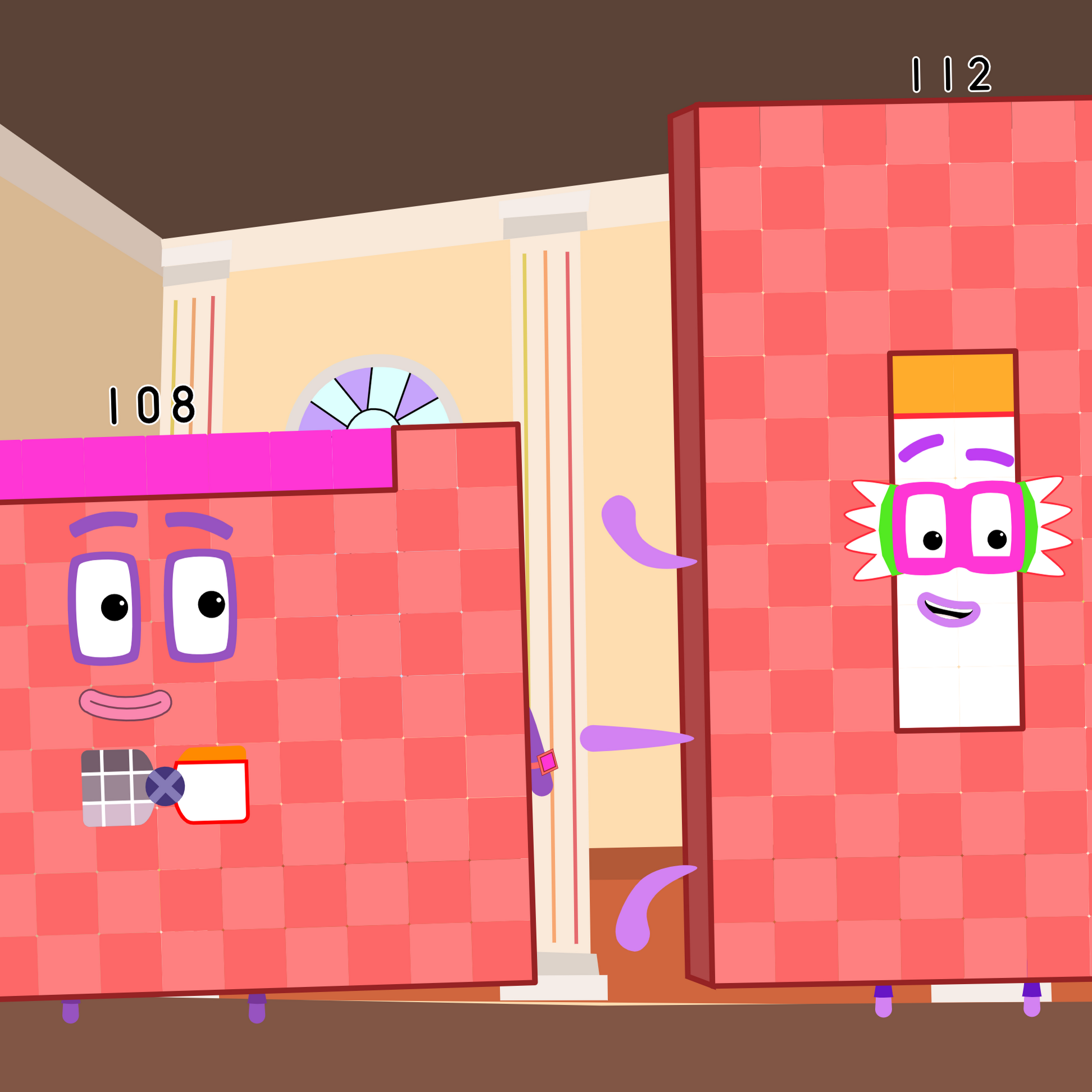 Post from Cole Recreates Numberblocks