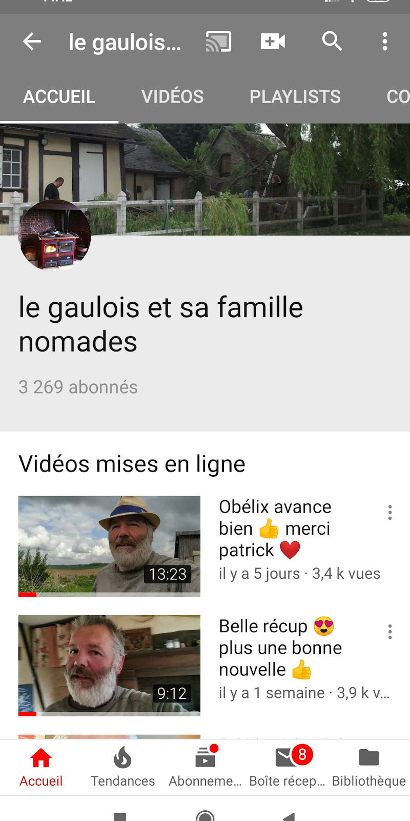 Le Gaulois Et Sa Famille Youtube le gaulois et sa famille nomade - YouTube
