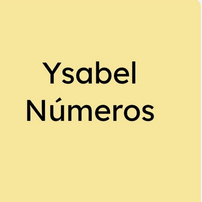  YSABEL NUMEROS 979