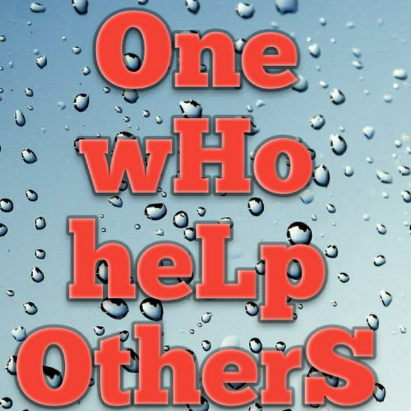 One who help others 