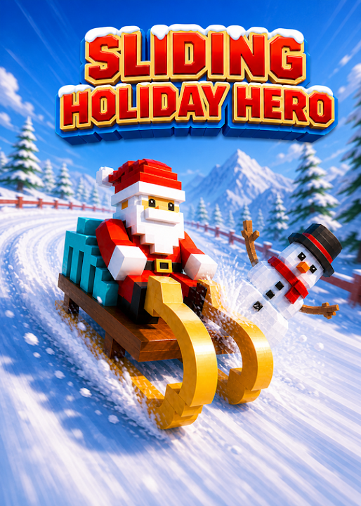 Sliding Holiday Hero — cover art