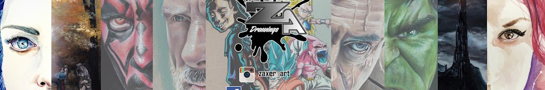 Zaxer ART Drawings YouTube channel avatar