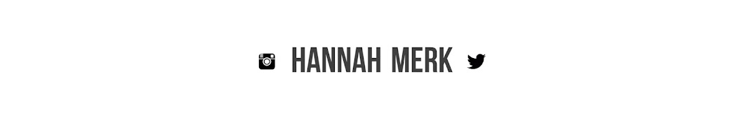 Hannah Merk Avatar canale YouTube 