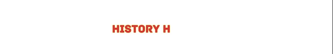 History H YouTube 频道头像