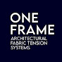 ONE FRAME Architectural Fabric Tension Systems logo