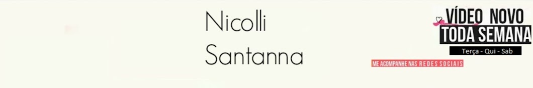 nicolli santanna YouTube 频道头像