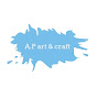 A.P art & craft logo