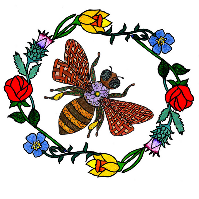 Phil Chandler: Barefoot Beekeeper Logo