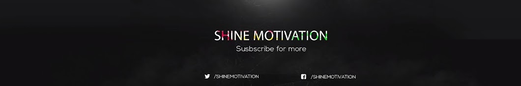 SHINE MOTIVATION यूट्यूब चैनल अवतार