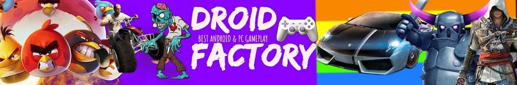 Droid Factory-Best Android Gameplay ইউটিউব চ্যানেল অ্যাভাটার