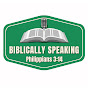 Biblically Speaking logo