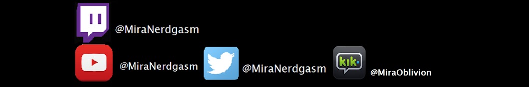 MiraNerdgasm YouTube channel avatar