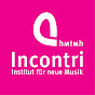 Incontri – Institut für neue Musik, HMTMH logo