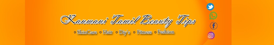 Kanmani Tamil Beauty Tips Avatar channel YouTube 