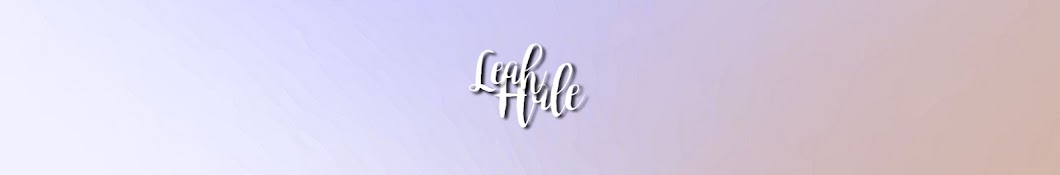 LeahHale; YouTube channel avatar