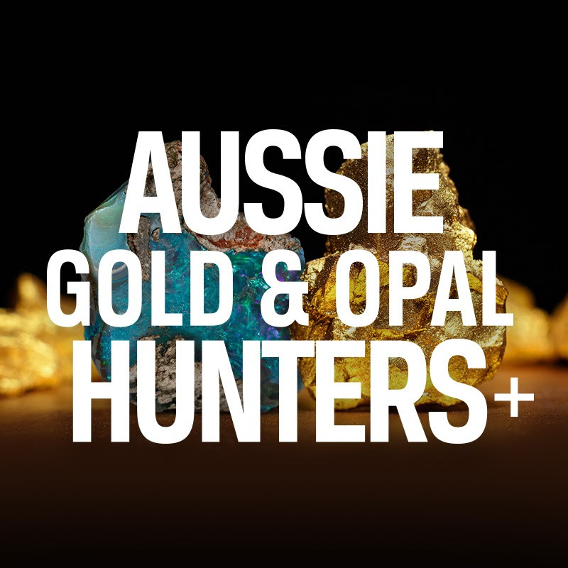 Aussie Gold & Opal Hunters+ Logo