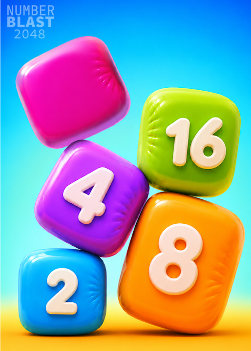 Number Blast 2048 — cover art