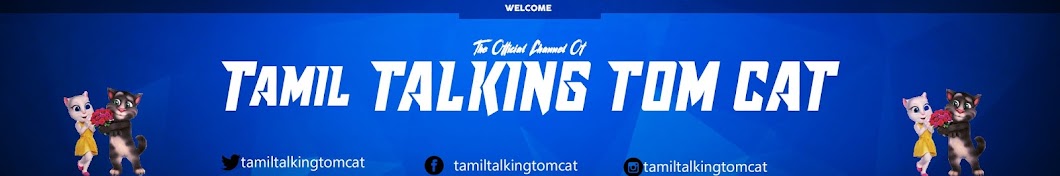 Tamil Talking tom cat YouTube kanalı avatarı