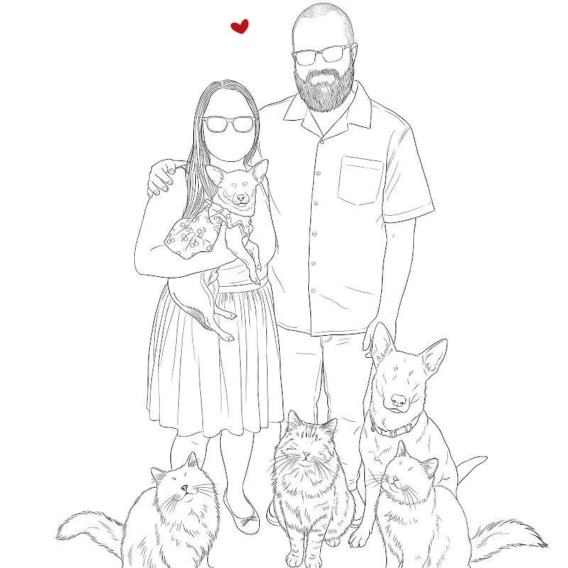 That girl & her animals