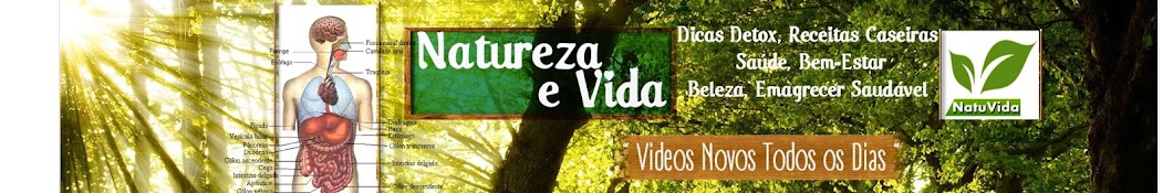 Natureza e Vida - RemÃ©dios Caseiros Аватар канала YouTube