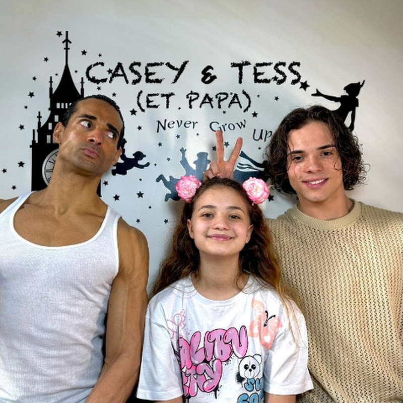 Casey & Tess (et Papa)