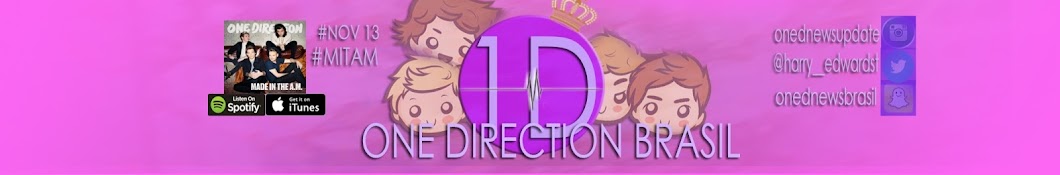 One Direction Brasil Avatar de chaîne YouTube