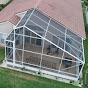 Screen enclosure constraction family Florida. logo