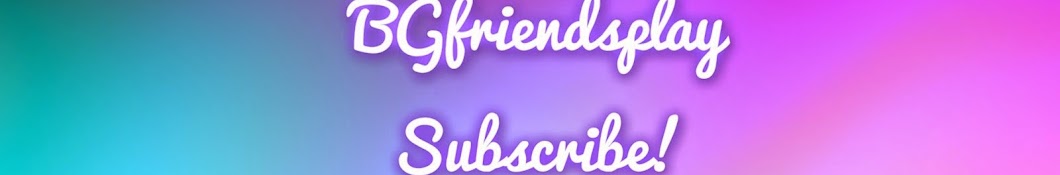 BGfriendsplay YouTube channel avatar
