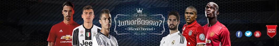 Junior Baggio YouTube channel avatar