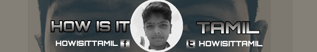 HOW IS IT TAMIL YouTube channel avatar