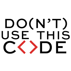 Don't Use This Code • James Powell