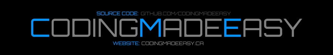CodingMadeEasy YouTube channel avatar