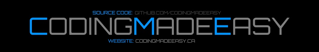 CodingMadeEasy رمز قناة اليوتيوب