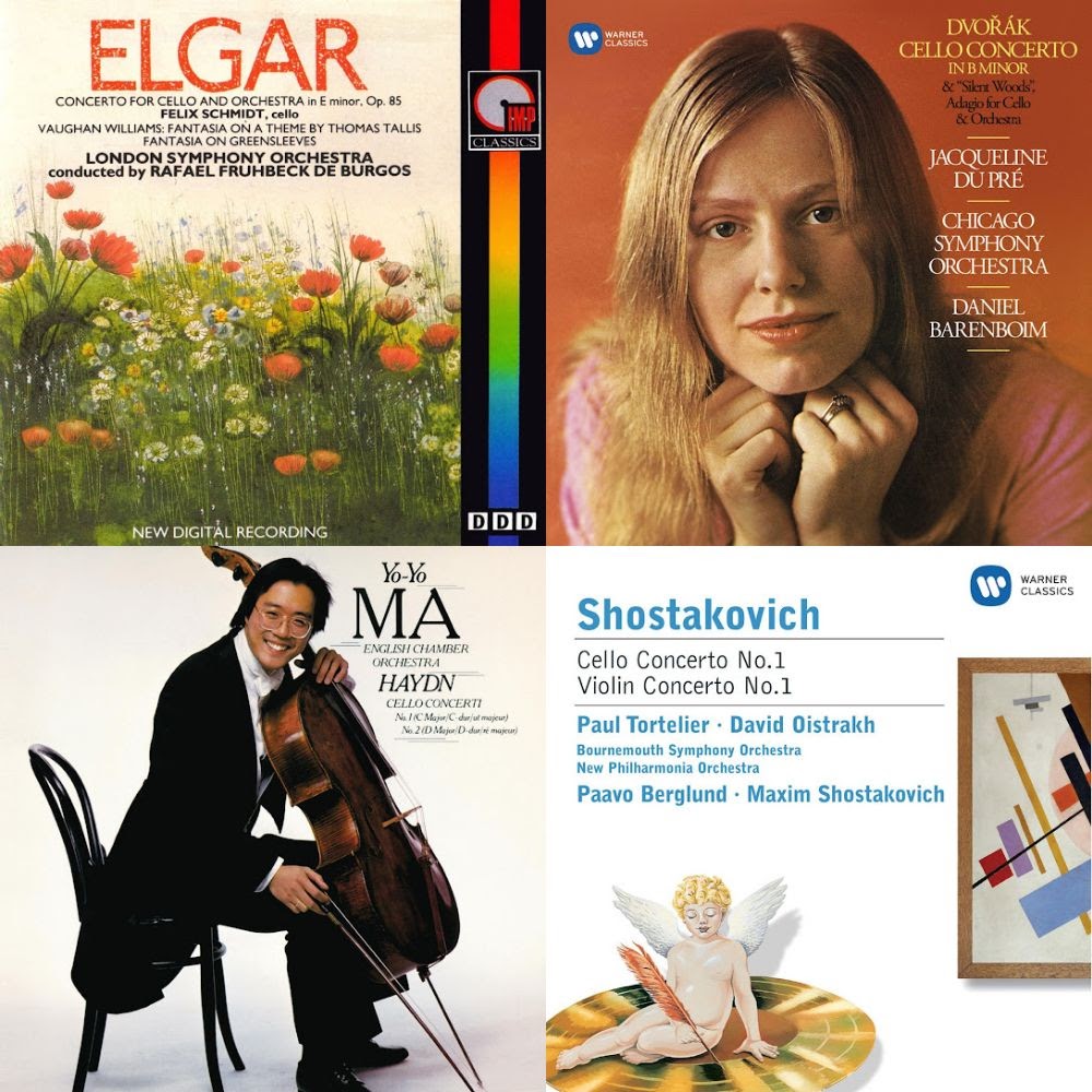 Greatest cello concertos