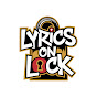 Lyrics on Lock logo