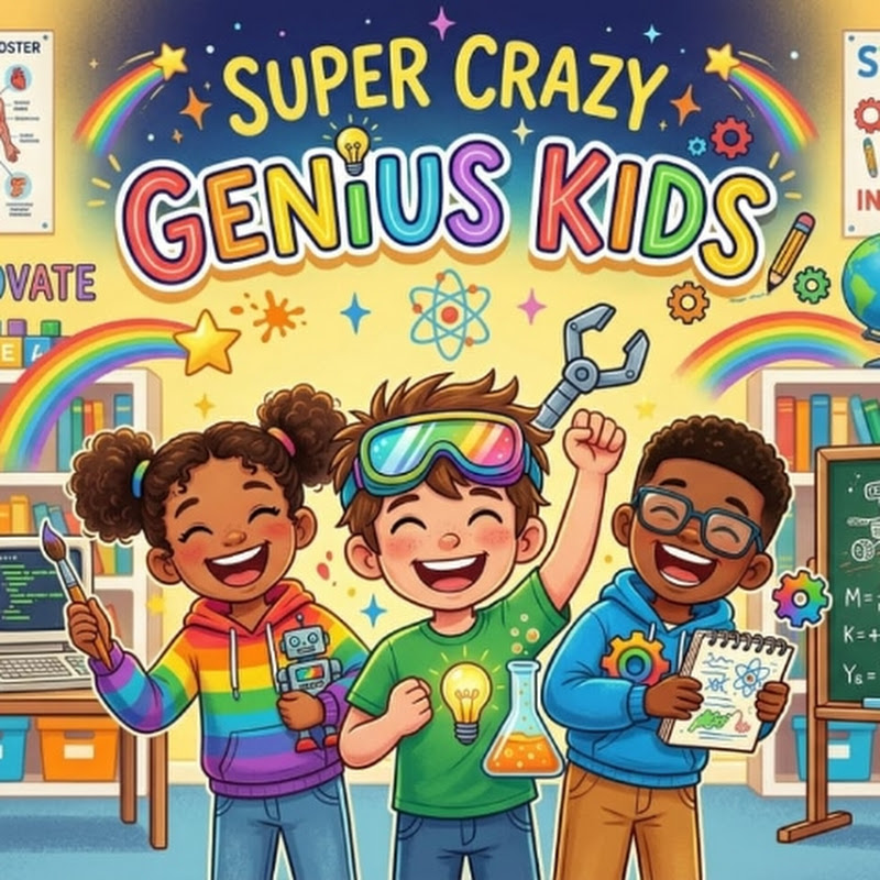 super crazy genius kids