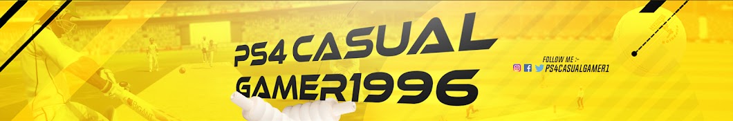 PS4CasualGamer1996 YouTube channel avatar