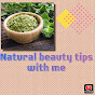 Natural Beauty Tips with me  logo