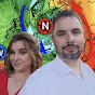 Weather Observers. Paul and Marta Storm Chasers. logo