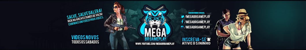 Mega BR Gameplay Avatar channel YouTube 