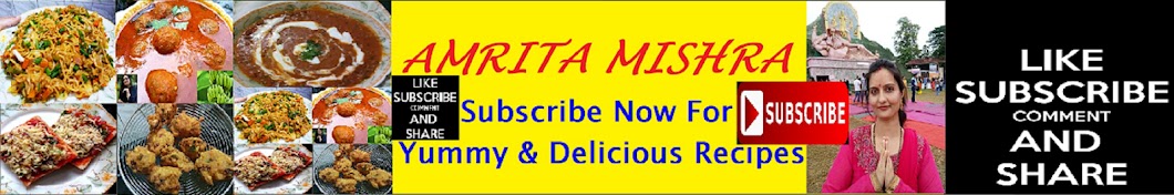 Amrita Mishra Avatar canale YouTube 