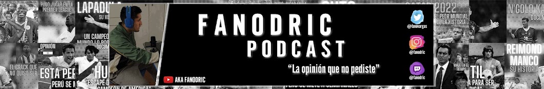 FANODRIC Podcast Banner