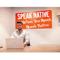 Speak Native - with Mostafa Ramadan logo