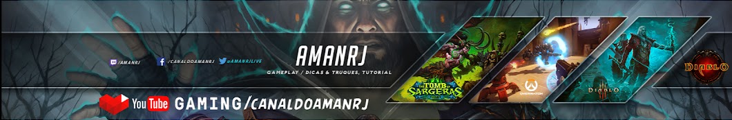 Canal do Amanrj YouTube 频道头像